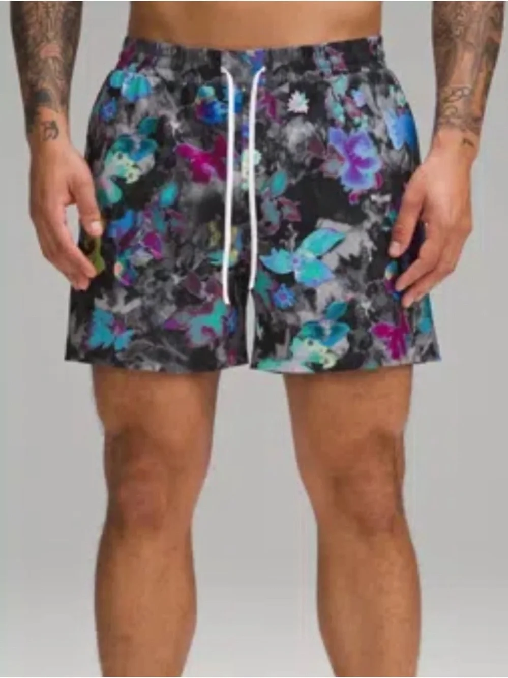 Lululemon Floral Glow Blue Multi NWT 7